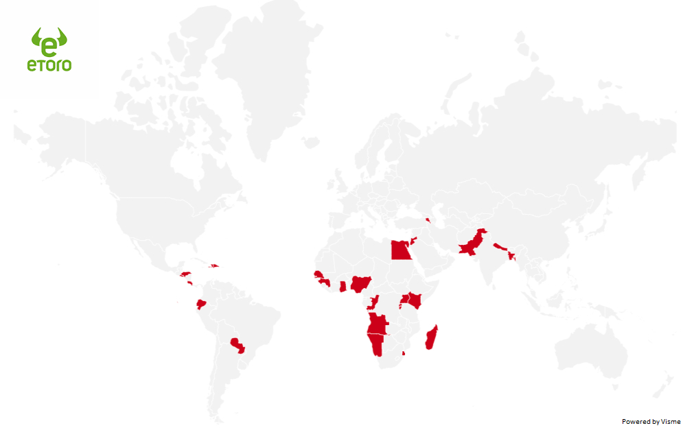 Paesi che partecipano all'evento Bitcoin di El Salvador