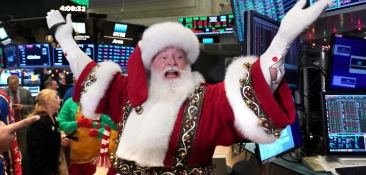 Babbo Natale Wall Street