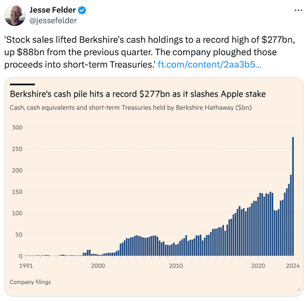 Berkshires Cash Pile