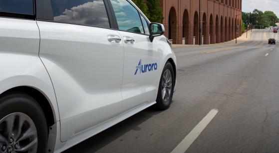 La guida autonoma di Aurora pronta allo sbarco a Wall Street