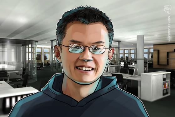 Changpeng Zhao, CEO di Binance, per la prima volta a Roma